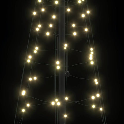 LED Julgran med 390 LED-lampor med stativ Varmvit 250 cm Järn