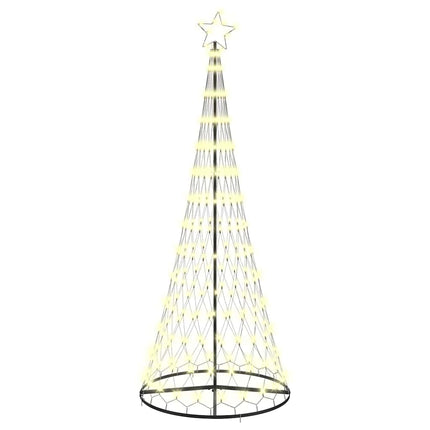 LED Julgran med 295 LED-lampor med stativ Varmvit 250 cm Metall