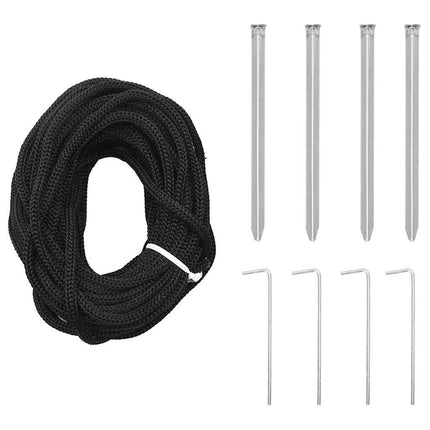 LED Julgran med 555 LED-lampor med stativ Kallvit 500 cm Metall