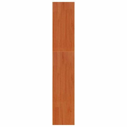 Bokskåp Vaxbrun 80 x 30 x 167,5 cm Massiv furu