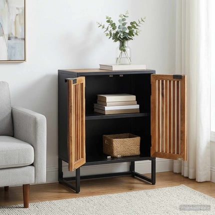 Sideboard 53 x 30 x 70 cm Massivt mangoträ och konstruerat trä