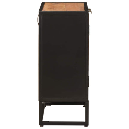 Sideboard 53 x 30 x 70 cm Massivt mangoträ och konstruerat trä