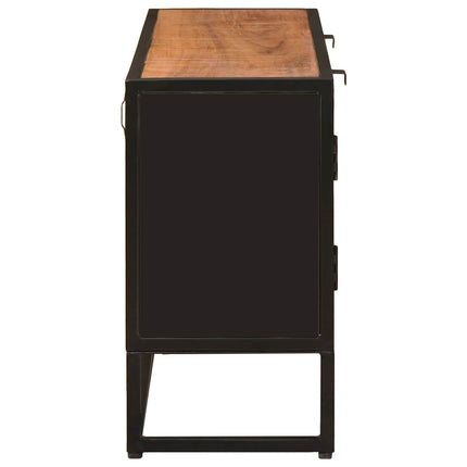 Sideboard 105 x 30 x 55 cm Massivt mangoträ och konstruerat trä