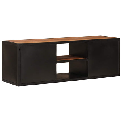 TV-skåp 105 x 30 x 35 cm Massivt mangoträ och konstruerat trä