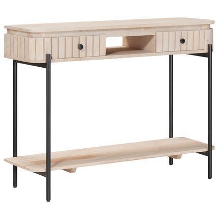 Hantverksmässig sluttabell Vit 100 x 30 x 76 cm