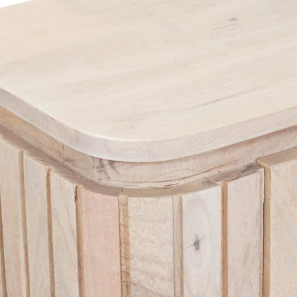 Sideboard 70 x 30 x 65 cm Massivt mangoträ och konstruerat trä
