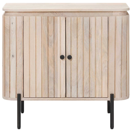 Sideboard 70 x 30 x 65 cm Massivt mangoträ och konstruerat trä