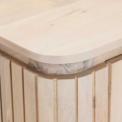 Sideboard 105 x 30 x 65 cm Massivt mangoträ och konstruerat trä