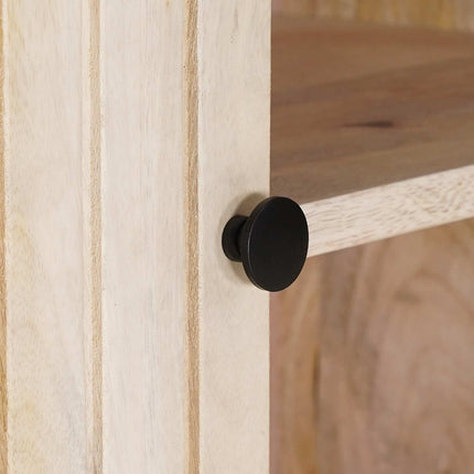 Sideboard 105 x 30 x 65 cm Massivt mangoträ och konstruerat trä