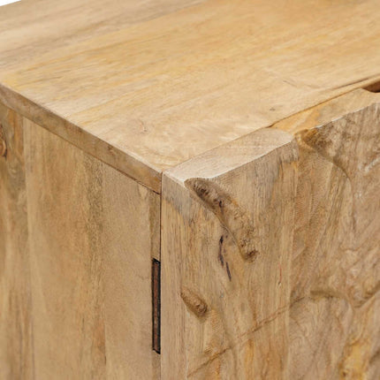 Sideboard 53 x 30 x 65 cm Massivt mangoträ och konstruerat trä