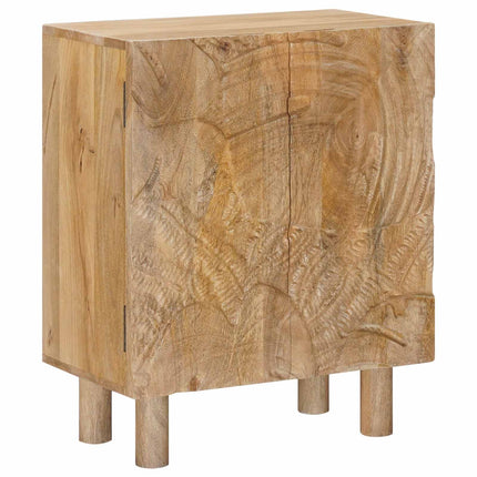 Sideboard 53 x 30 x 65 cm Massivt mangoträ och konstruerat trä