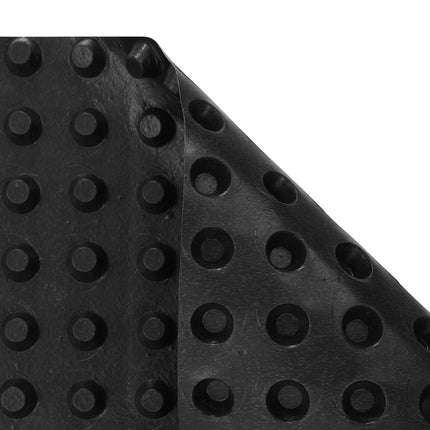 Prickig Avvattningsskiva Svart 0,5 x 20 m HDPE