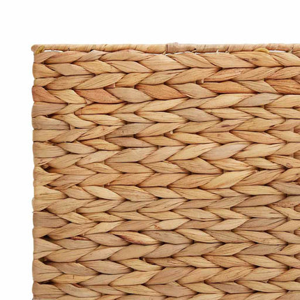 Tidningkorgar 2 pcs Naturfärg 39 x 14 x 25 cm Vattenhyacint