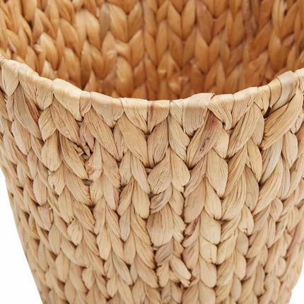 Papperskorgar för avfall 2 pcs Naturfärg 26 x 26 x 29 cm