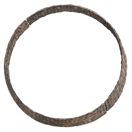 Julträdskrage Svart 105 x 105 x 28 cm Vattenhyacint