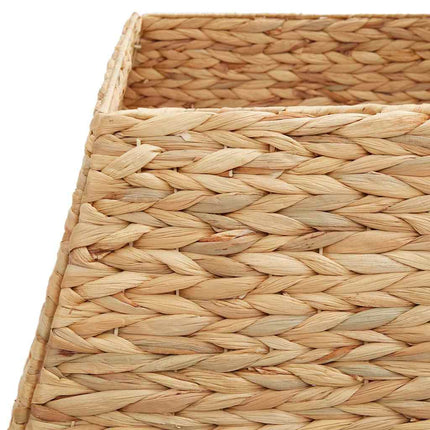 Julträdskrage Brun 70 x 70 x 28 cm Vattenhyacint