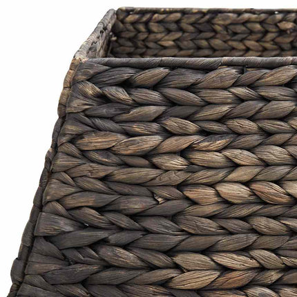 Julträdskrage Svart 50 x 50 x 25 cm Vattenhyacint