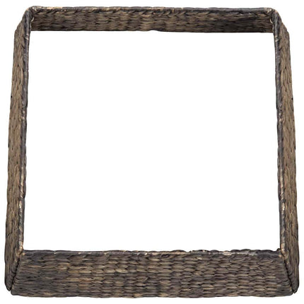 Julträdskrage Svart 50 x 50 x 25 cm Vattenhyacint