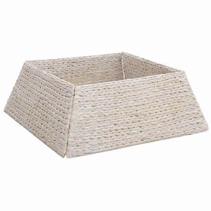 Julträdskrage Vit 70 x 70 x 28 cm Vattenhyacint