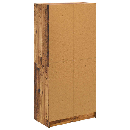 Skåp Gammalt trä 68 x 37 x 142 cm Konstruerat trä