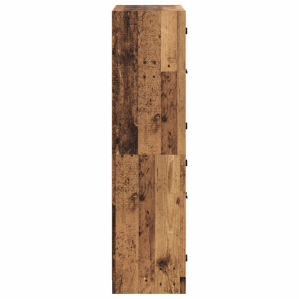 Skåp Gammalt trä 68 x 37 x 142 cm Konstruerat trä