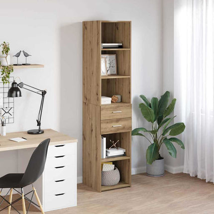 Skåp Artisan Ek 40 x 42,5 x 185 cm Konstruerat trä