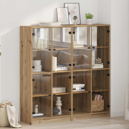 Skåp 2 pcs Artisan Ek 68 x 37 x 142 cm Konstruerat trä
