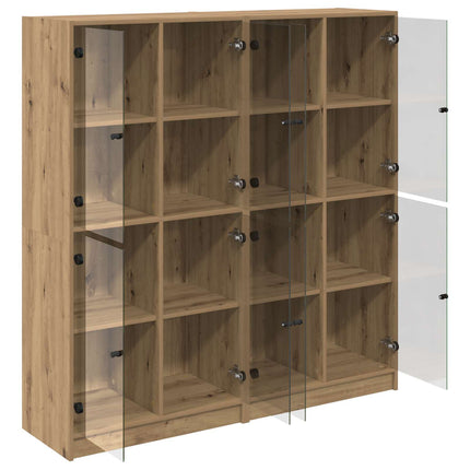 Skåp 2 pcs Artisan Ek 68 x 37 x 142 cm Konstruerat trä