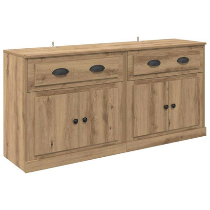 Skåp 2 pcs Artisan Ek 70 x 35,5 x 67,5 cm Konstruerat trä