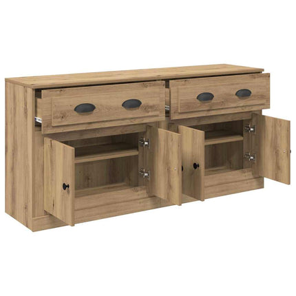 Skåp 2 pcs Artisan Ek 70 x 35,5 x 67,5 cm Konstruerat trä