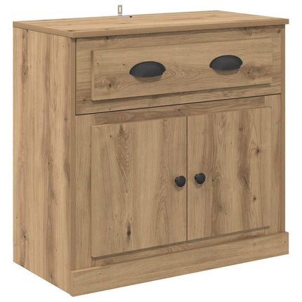 Skåp 2 pcs Artisan Ek 70 x 35,5 x 67,5 cm Konstruerat trä