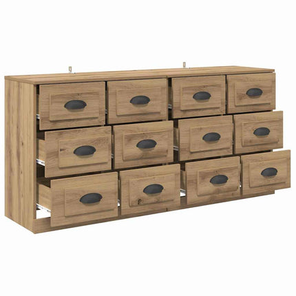 Skåp 2 pcs Artisan Ek 70 x 35,5 x 67,5 cm Konstruerat trä