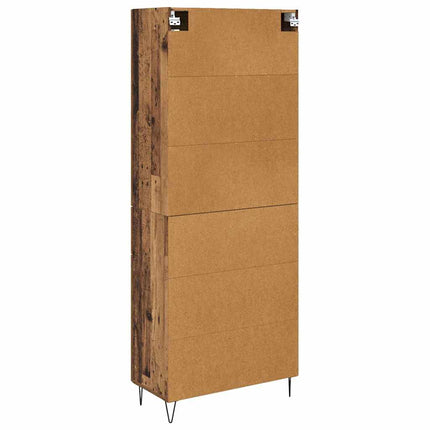 Skåp Gammalt trä 69,5 x 34 x 90 cm Konstruerat trä