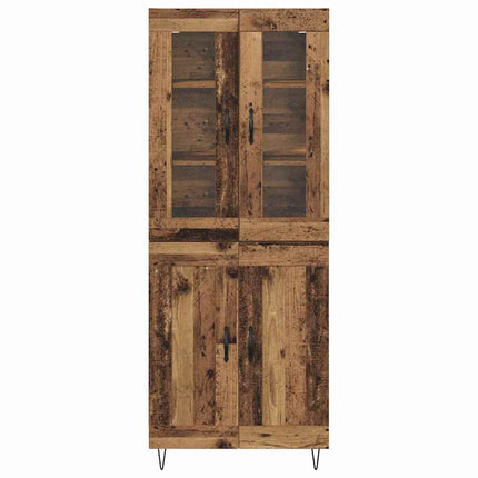 Skåp Gammalt trä 69,5 x 34 x 90 cm Konstruerat trä