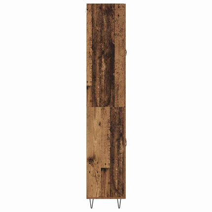 Skåp Gammalt trä 69,5 x 34 x 90 cm Konstruerat trä