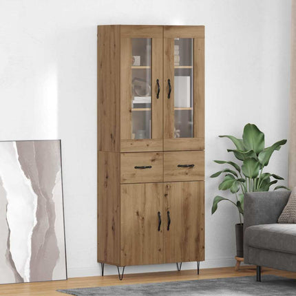 Skåp Artisan Ek 69,5 x 34 x 90 cm Konstruerat trä