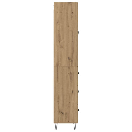 Skåp Artisan Ek 69,5 x 34 x 90 cm Konstruerat trä