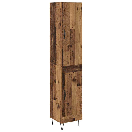 Skåp Gammalt trä 34,5 x 34 x 90 cm Konstruerat trä