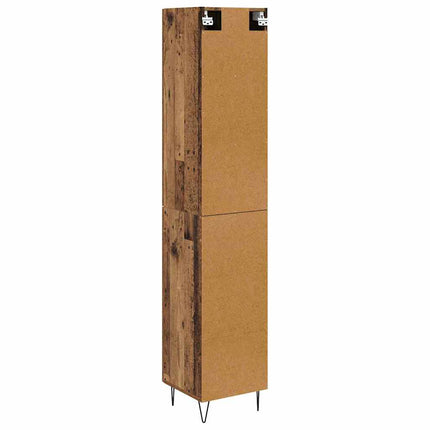 Skåp Gammalt trä 34,5 x 34 x 90 cm Konstruerat trä