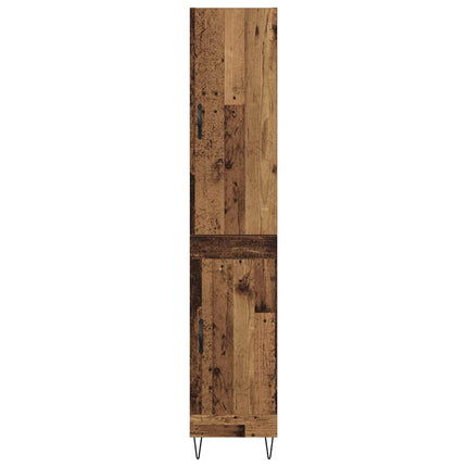 Skåp Gammalt trä 34,5 x 34 x 90 cm Konstruerat trä