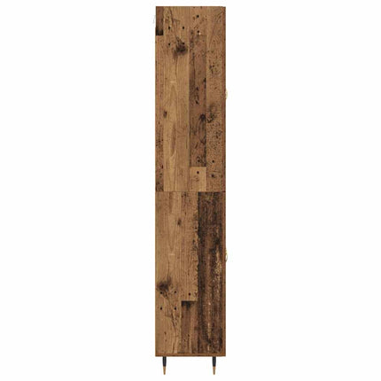 Skåp Gammalt trä 69,5 x 34 x 90 cm Konstruerat trä