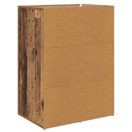 Skåp Corona 2 pcs Gammalt trä 59 x 39 x 80 cm Konstruerat trä