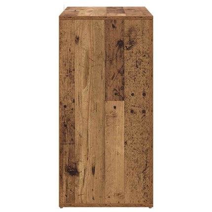 Skåp Corona 2 pcs Gammalt trä 59 x 39 x 80 cm Konstruerat trä