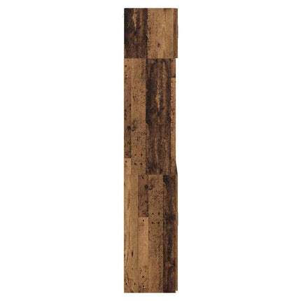 Förvaringsskåp Gammalt trä 80 x 42,5 x 225 cm Konstruerat trä