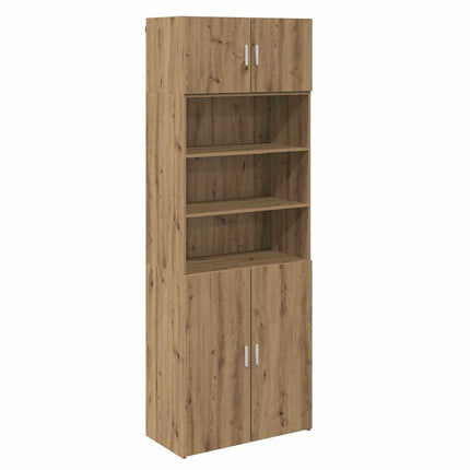 Förvaringsskåp Artisan Ek 80 x 42,5 x 225 cm Konstruerat trä