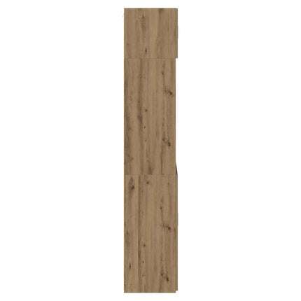 Förvaringsskåp Artisan Ek 80 x 42,5 x 225 cm Konstruerat trä