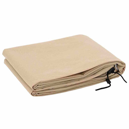 Frostskydd för växtfleeceöverdrag 5 pcs Beige 1,55 x 1,55 m