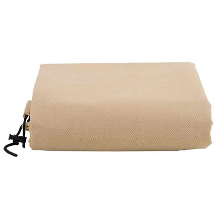 Frostskydd för växtfleeceöverdrag 5 pcs Beige 1,55 x 1,55 m