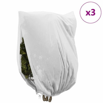 Frostskydd för växtfleeceöverdrag 3 pcs Vit 2,4 x 2 m