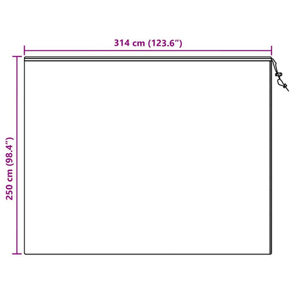 Frostskydd för växtfleeceöverdrag 3 pcs Beige 2,5 x 3,14 m